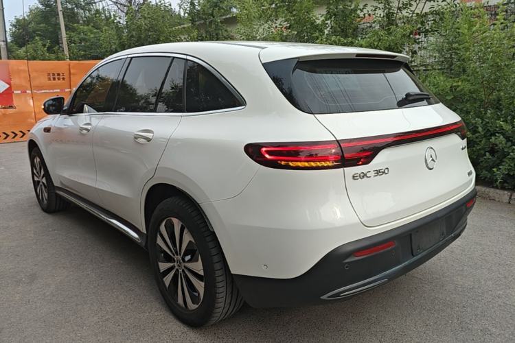 Used Mercedes-Benz EQC 2021 EQC 350 4MATIC Rear Left 45 Deg