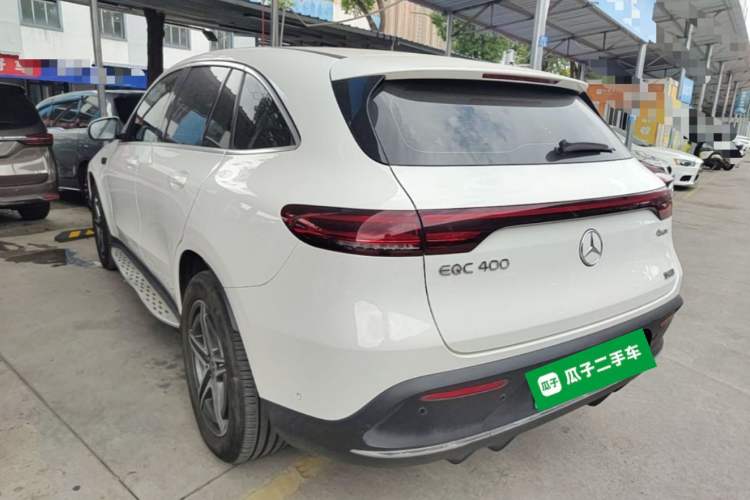Used Mercedes-Benz EQC 2021 EQC 400 4MATIC Rear Left 45 Deg