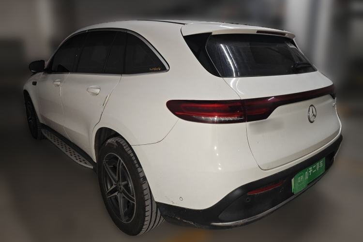 Used Mercedes-Benz EQC 2021 EQC 400 4MATIC Rear Left 45 Deg