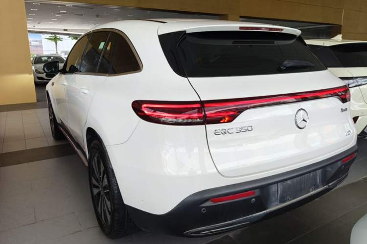Used Mercedes-Benz EQC 2021 EQC 350 4MATIC Rear Left 45 Deg