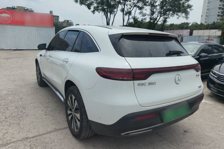 Used Mercedes-Benz EQC 2021 EQC 350 4MATIC Rear Left 45 Deg