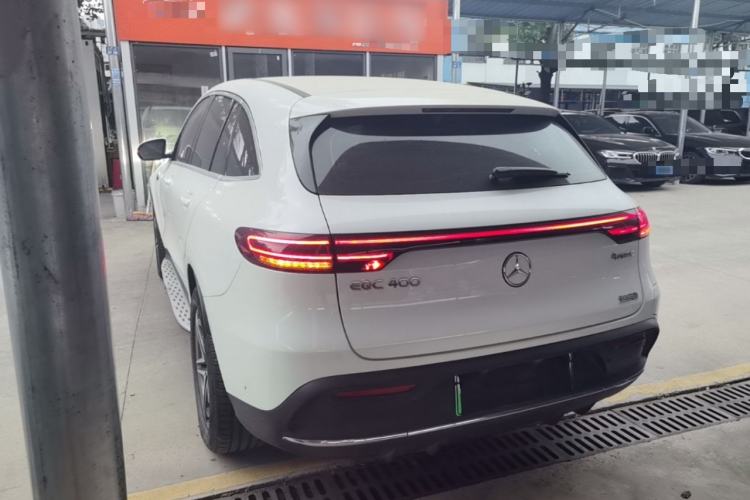 Used Mercedes-Benz EQC 2021 EQC 400 4MATIC Rear Left 45 Deg