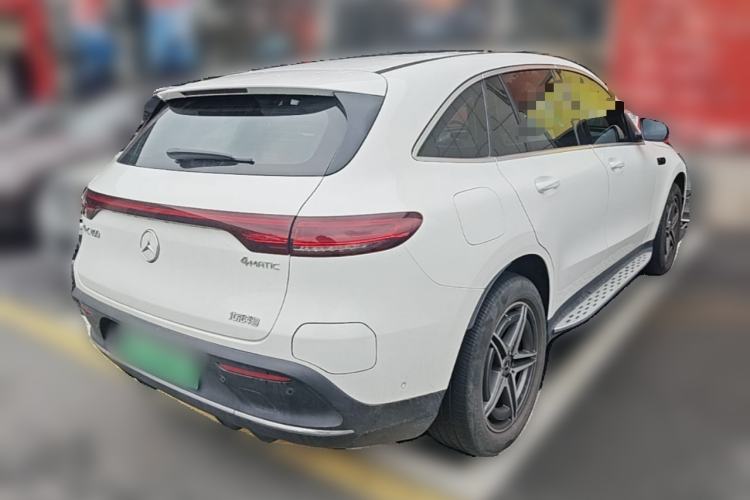 Used Mercedes-Benz EQC 2021 EQC 400 4MATIC Rear Right 45 Deg