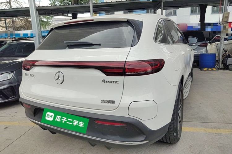 Used Mercedes-Benz EQC 2021 EQC 400 4MATIC Rear Right 45 Deg