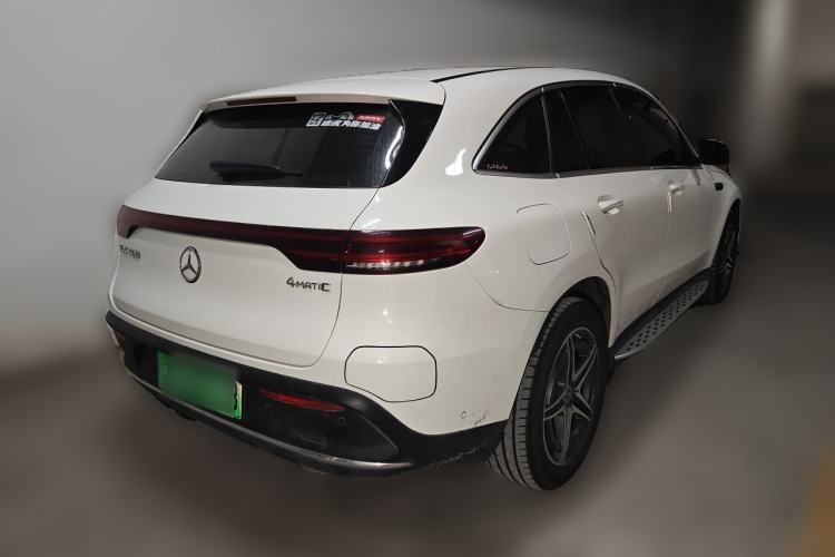 Used Mercedes-Benz EQC 2021 EQC 400 4MATIC Rear Right 45 Deg