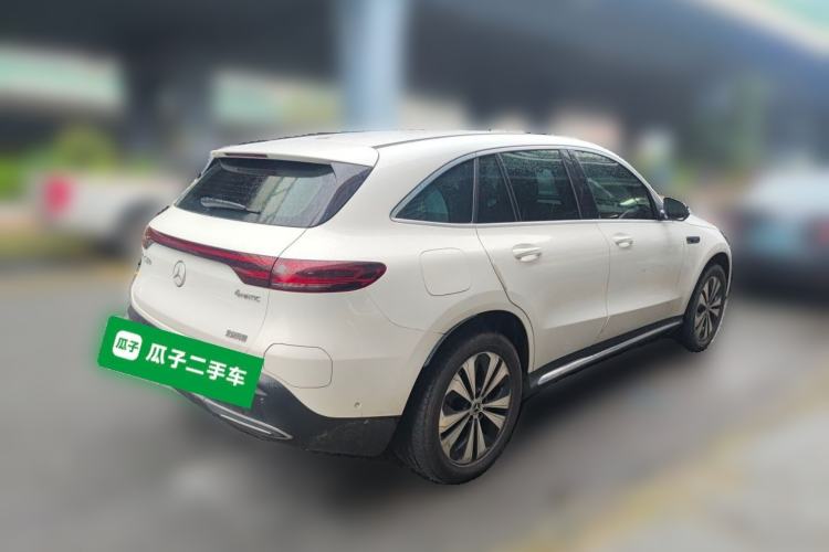 Used Mercedes-Benz EQC 2021 EQC 350 4MATIC Rear Right 45 Deg