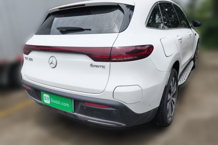 Used Mercedes-Benz EQC 2021 EQC 350 4MATIC Rear Right 45 Deg