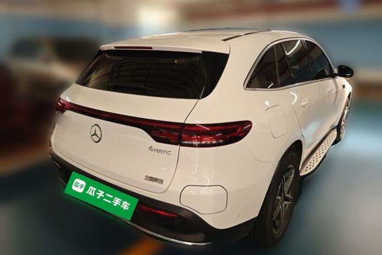 Used Mercedes-Benz EQC 2021 EQC 400 4MATIC Rear Right 45 Deg