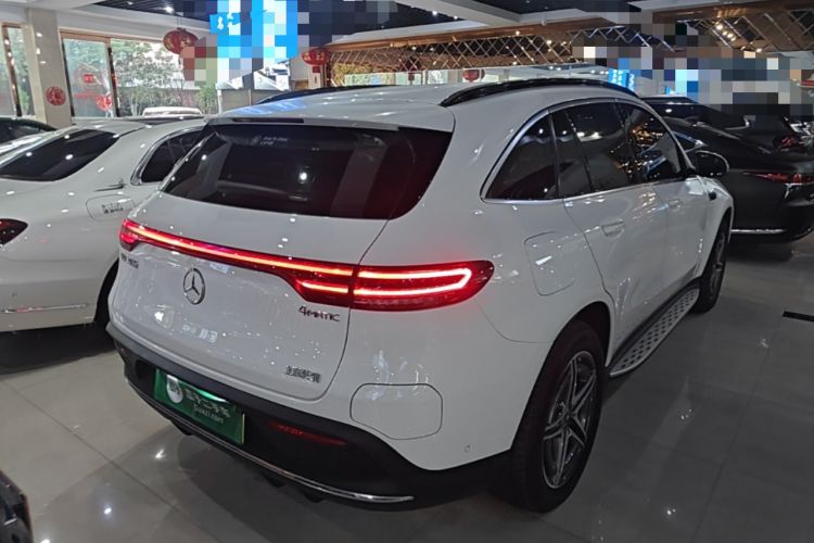 Used Mercedes-Benz EQC 2021 EQC 400 4MATIC Rear Right 45 Deg