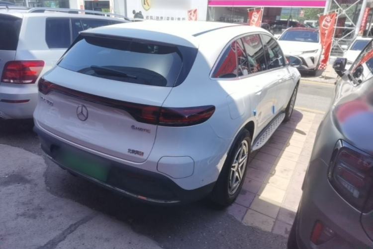 Used Mercedes-Benz EQC 2021 EQC 400 4MATIC Rear Right 45 Deg