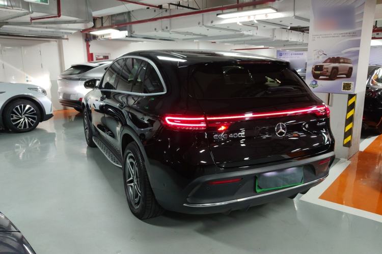 Used Mercedes-Benz EQC 2022 EQC 400 4MATIC Rear Left 45 Deg