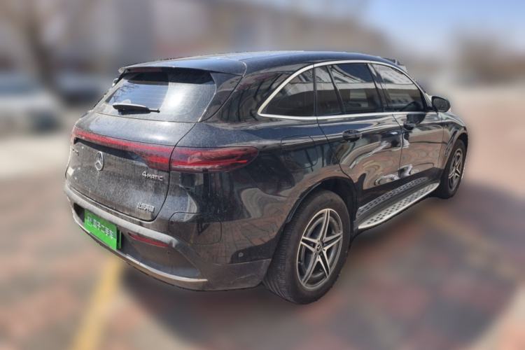 Used Mercedes-Benz EQC 2022 Facelift EQC 400 4MATIC Rear Right 45 Deg
