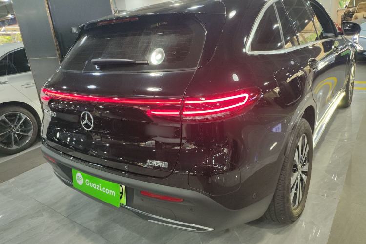 Used Mercedes-Benz EQC 2022 EQC 350 4MATIC Rear Right 45 Deg