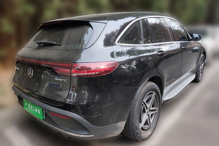 Used Mercedes-Benz EQC 2022 EQC 400 4MATIC Rear Right 45 Deg