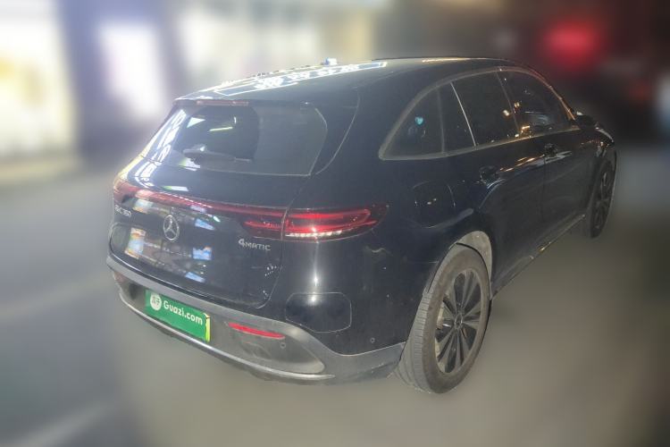Used Mercedes-Benz EQC 2022 EQC 350 4MATIC Rear Right 45 Deg