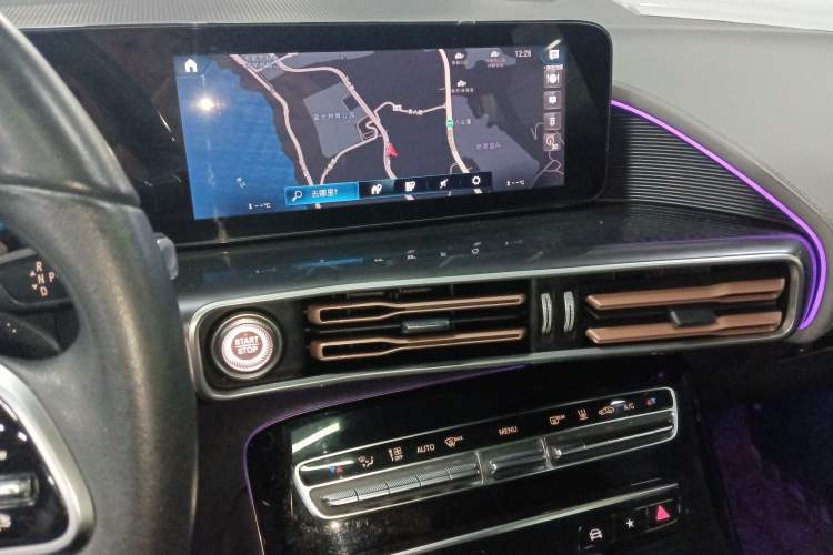Used Mercedes-Benz EQC 2022-Year Restyled EQC 350 4MATIC Audio And AC Panel