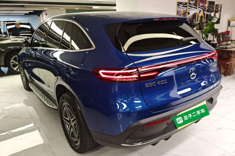 Used Mercedes-Benz EQC 2022 Facelift EQC 400 4MATIC Rear Left 45 Deg