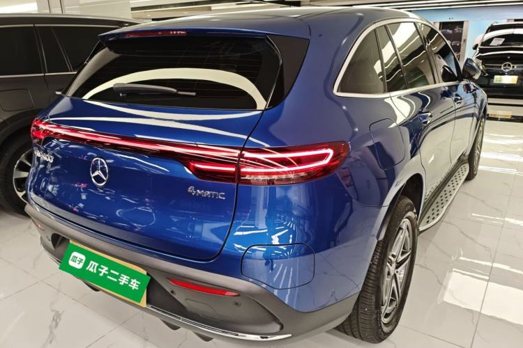 Used Mercedes-Benz EQC 2022 Facelift EQC 400 4MATIC Rear Right 45 Deg