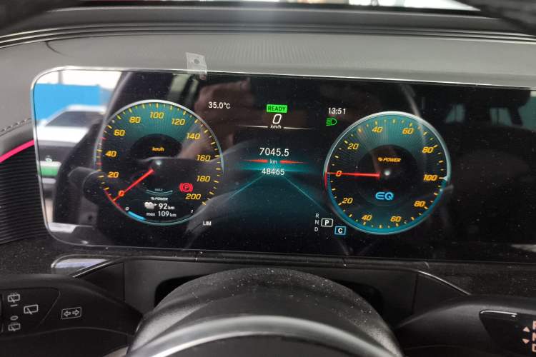 Used Mercedes-Benz EQC 2022-Year Restyled EQC 350 4MATIC Instrument Cluster