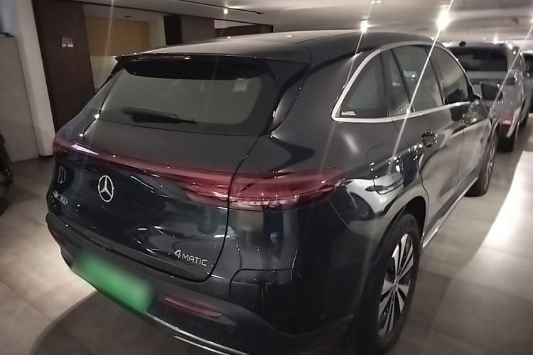 Used Mercedes-Benz EQC 2022 EQC 350 4MATIC Rear Right 45 Deg