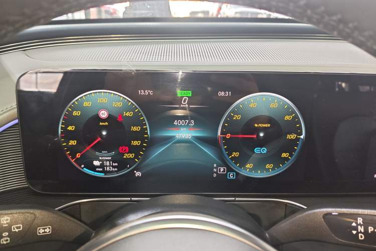 Used Mercedes-Benz EQC 2022-Year Restyled EQC 350 4MATIC Instrument Cluster