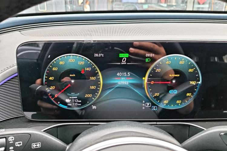 Used Mercedes-Benz EQC 2022-Year Restyled EQC 350 4MATIC Instrument Cluster
