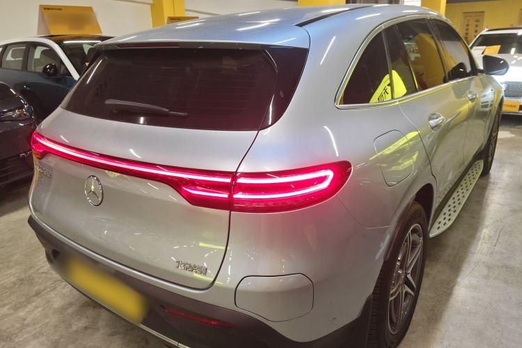 Used Mercedes-Benz EQC 2022 EQC 400 4MATIC Rear Right 45 Deg