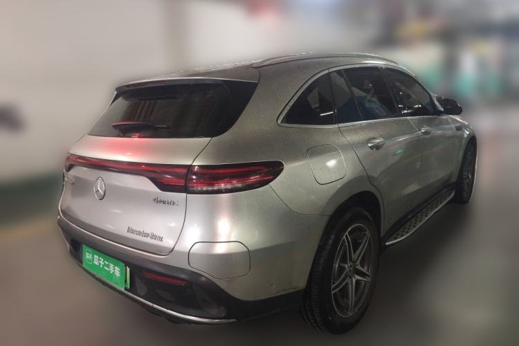 Used Mercedes-Benz EQC 2022 Facelift EQC 400 4MATIC Rear Right 45 Deg