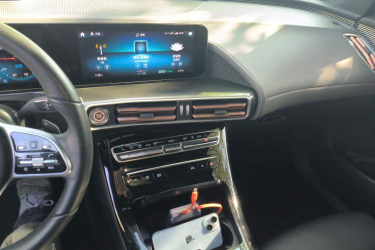 Used Mercedes-Benz EQC 2022 EQC 400 4MATIC Audio And AC Panel