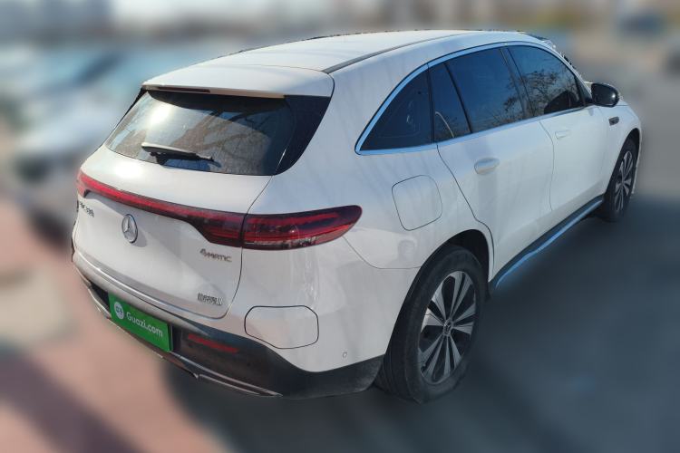 Used Mercedes-Benz EQC 2022 EQC 350 4MATIC Rear Right 45 Deg