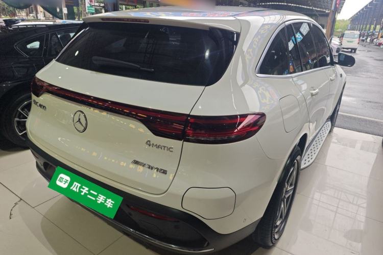 Used Mercedes-Benz EQC 2022 EQC 400 4MATIC Rear Right 45 Deg