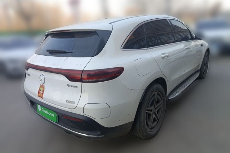 Used Mercedes-Benz EQC 2022 EQC 400 4MATIC Rear Right 45 Deg