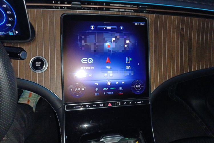 Used Mercedes-Benz EQE 2022 350 Pioneer Edition Audio And AC Panel