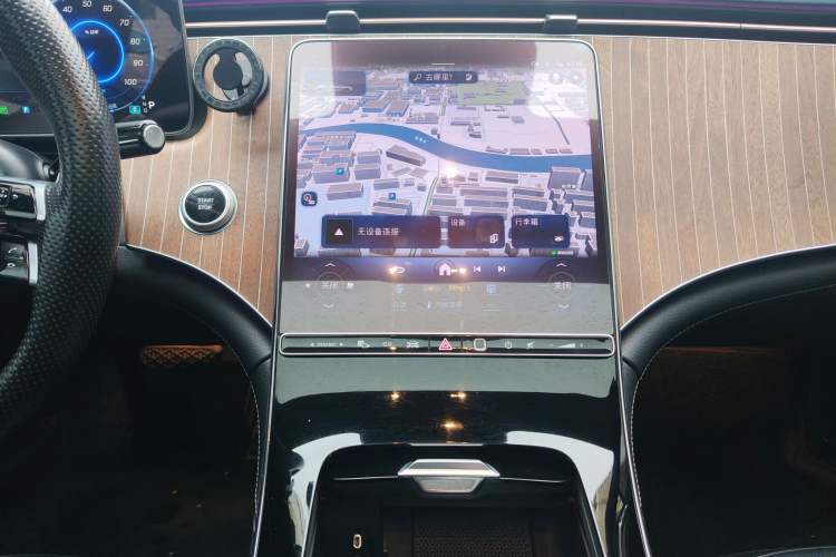 Used Mercedes-Benz EQE 2022 350 Pioneer Edition Audio And AC Panel