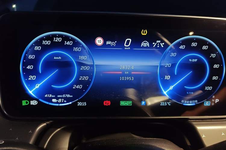 Used Mercedes-Benz EQE 2022 350 First Edition Special Version Instrument Cluster