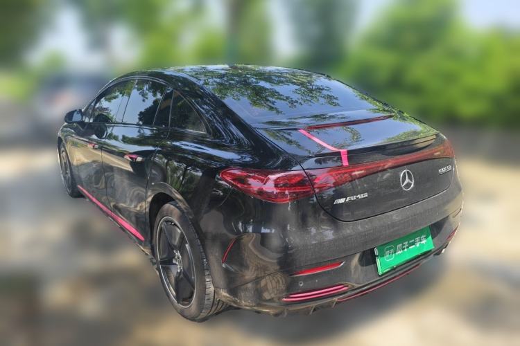 Used Mercedes-Benz EQE 2022 350 First Edition Special Version Rear Left 45 Deg