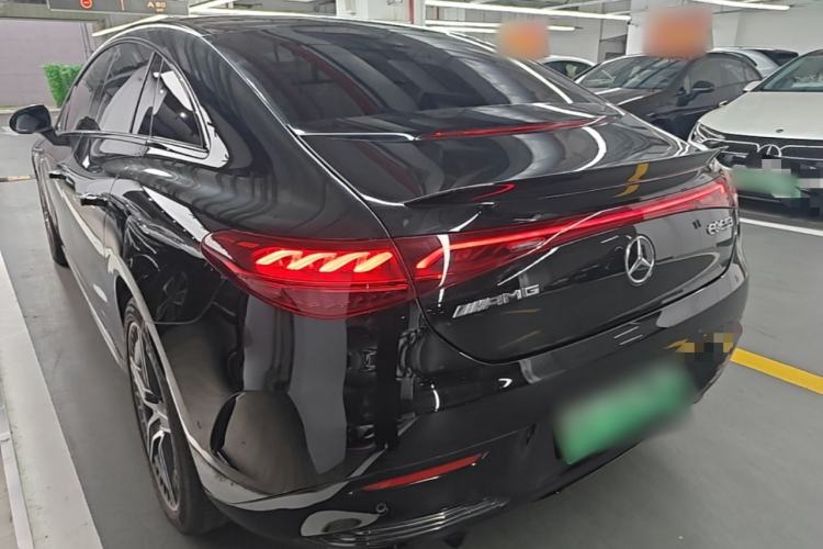 Used Mercedes-Benz EQE 2022 350 Pioneer Edition Rear Left 45 Deg