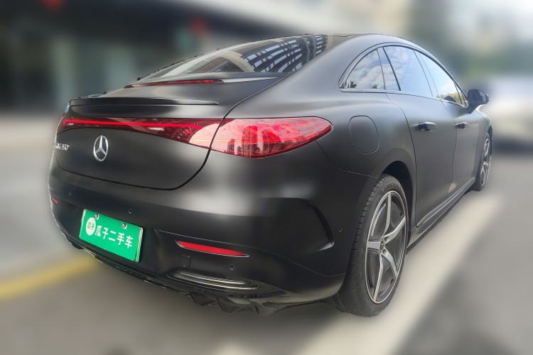 Used Mercedes-Benz EQE 2022 350 First Edition Special Version Rear Right 45 Deg