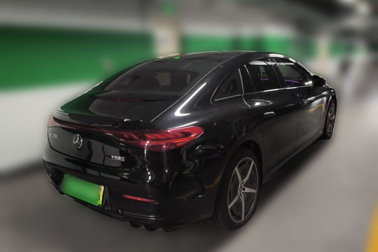 Used Mercedes-Benz EQE 2022 350 First Edition Special Version Rear Right 45 Deg