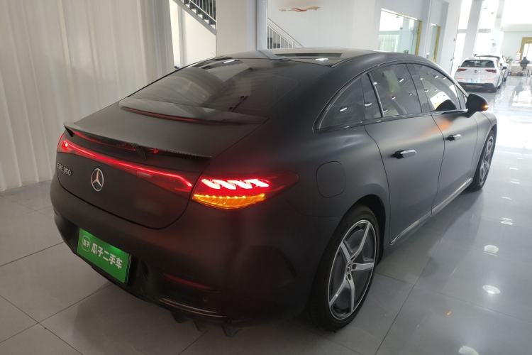 Used Mercedes-Benz EQE 2022 350 First Edition Special Version Rear Right 45 Deg