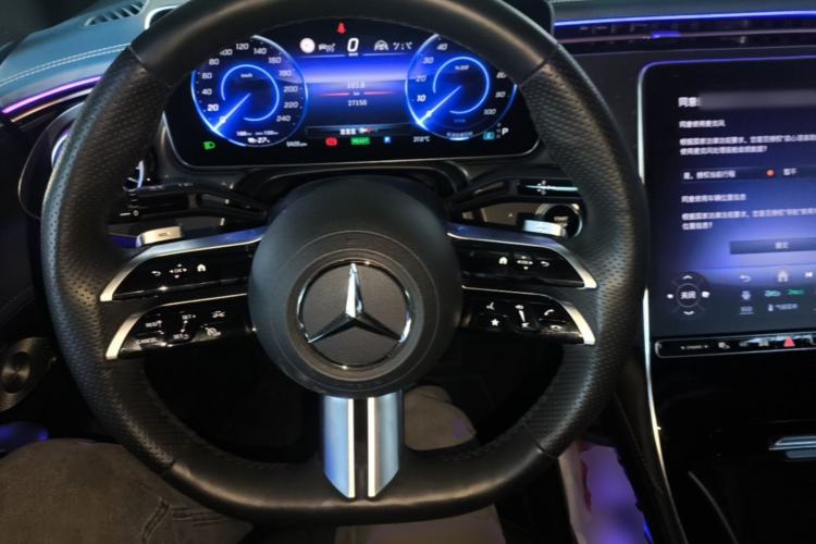 Used Mercedes-Benz EQE 2022 350 First Edition Special Version Steering Wheel