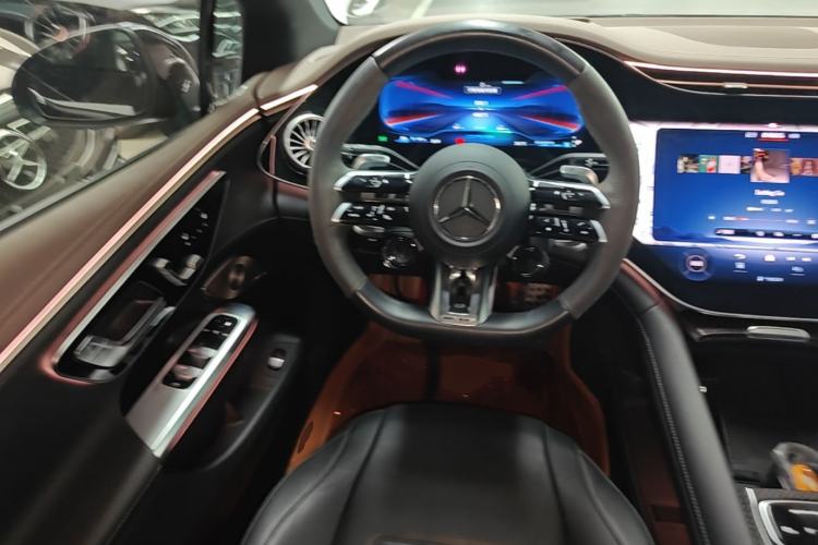 Used Mercedes-Benz EQE 2022 350 Pioneer Edition Steering Wheel