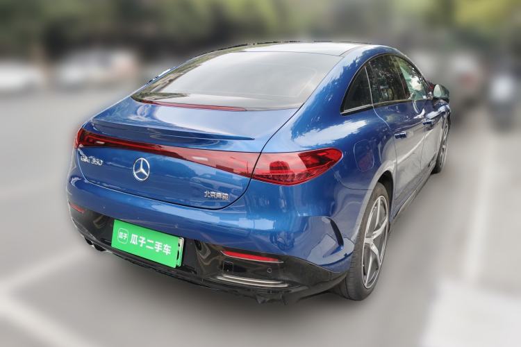 Used Mercedes-Benz EQE 2022 350 First Edition Special Version Rear Right 45 Deg