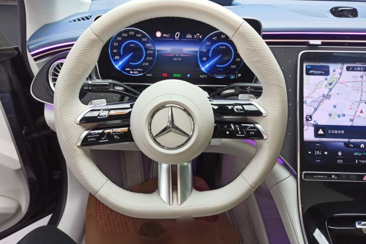 Used Mercedes-Benz EQE 2022 350 First Edition Special Version Steering Wheel