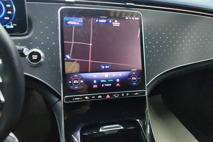Used Mercedes-Benz EQE 2022 350 First Edition Special Version Audio And AC Panel