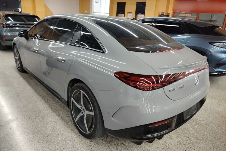 Used Mercedes-Benz EQE 2022 350 First Edition Special Version Rear Left 45 Deg