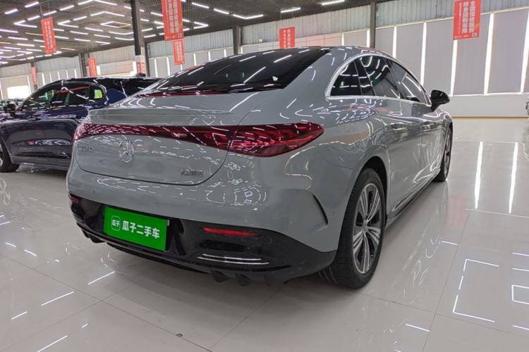 Used Mercedes-Benz EQE 2022 350 Luxury Edition Rear Right 45 Deg