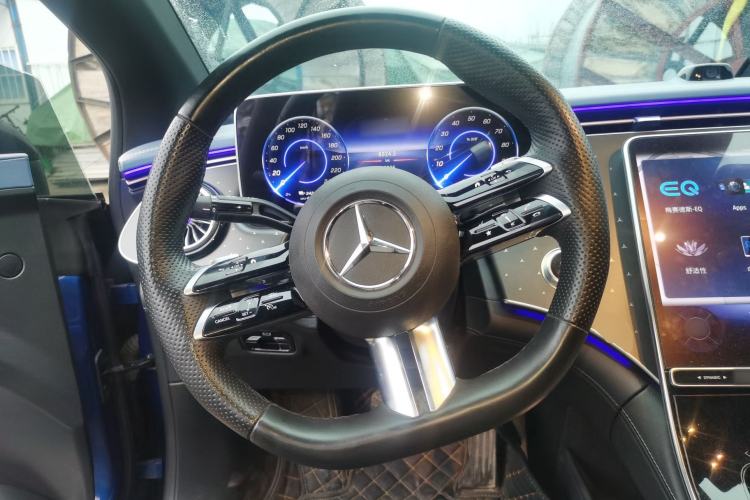 Used Mercedes-Benz EQE 2022 350 First Edition Special Version Steering Wheel