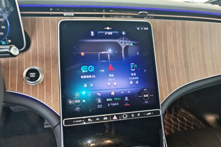 Used Mercedes-Benz EQE 2022 350 Pioneer Edition Audio And AC Panel