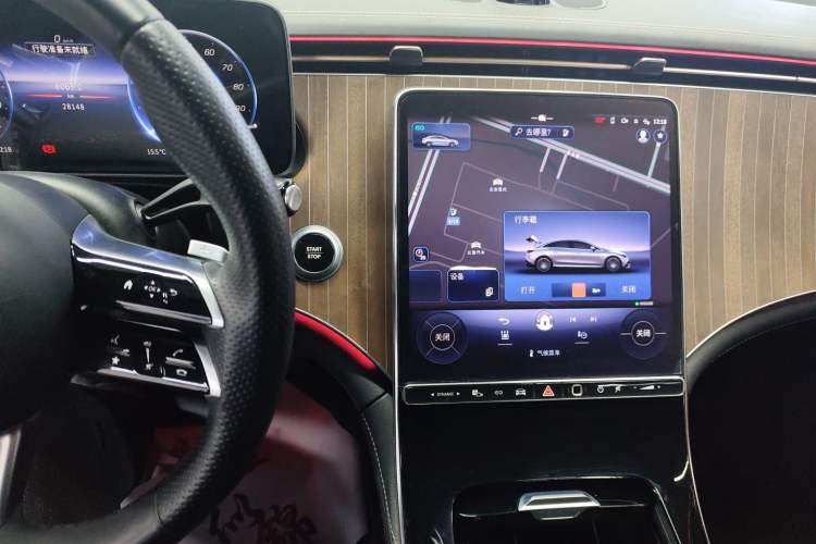 Used Mercedes-Benz EQE 2022 350 Pioneer Edition Audio And AC Panel